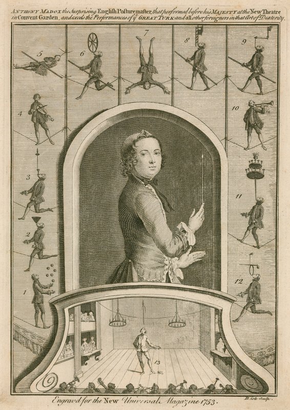 Anthony Madox, the surprising English posture master by English School