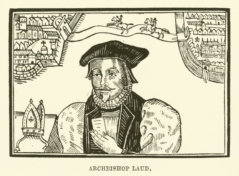 Archbishop Laud (engraving) by English School