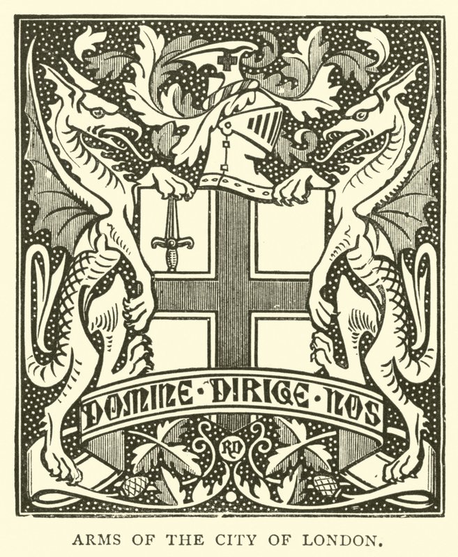 Arms of the City of London by English School