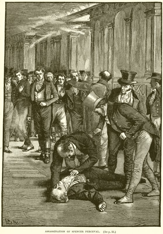 Assassination of Spencer Perceval by English School