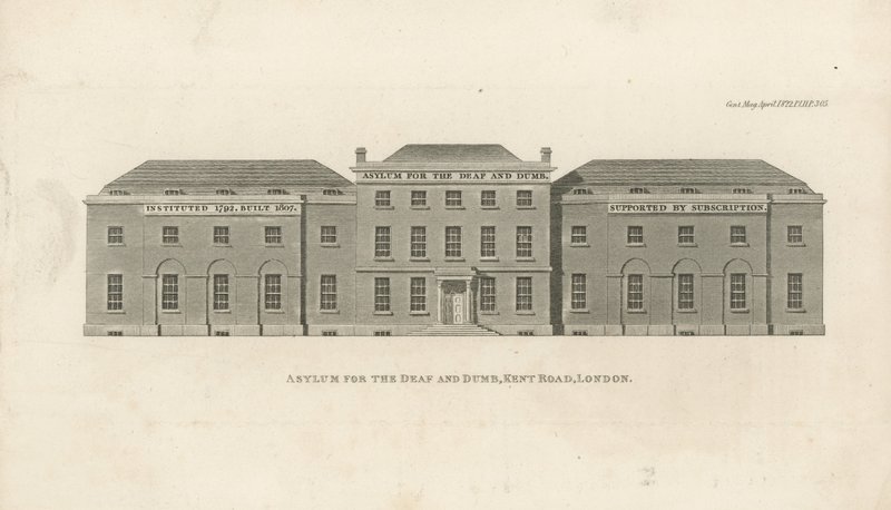 Asylum for the Deaf and Dumb by English School
