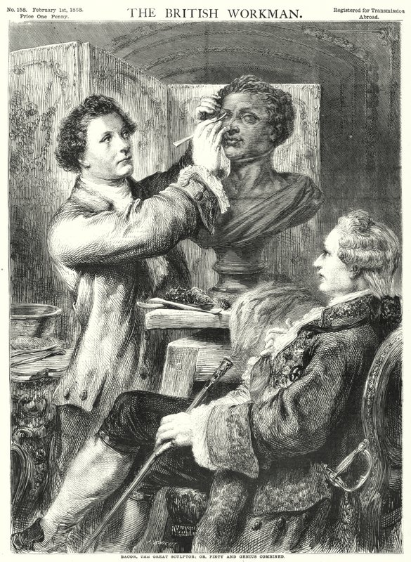 Bacon, the Great Sculptor; or, Piety and Genius Combined by English School