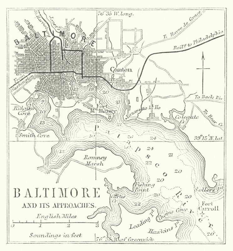 Baltimore and Its Approaches by English School