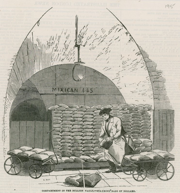 Bank of England, Bullion Office and Gold Weighing Room by English School