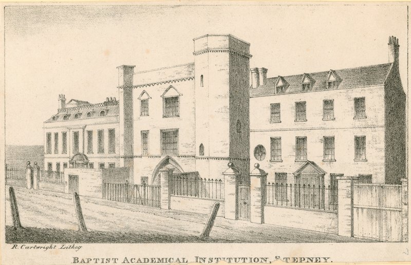 Baptist Academical Institution, Stepney, London by English School