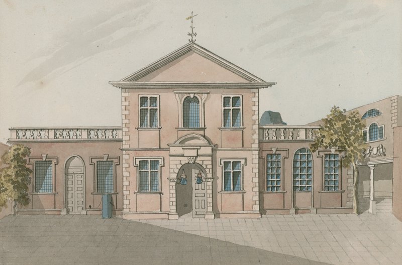 Barber Surgeons Hall, Monkwell Street, London by English School