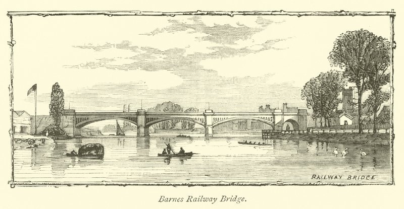 Barnes Railway Bridge by English School