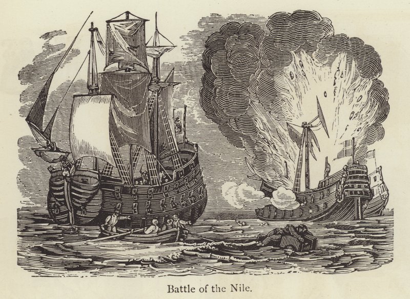 Battle Of The Nile by English School