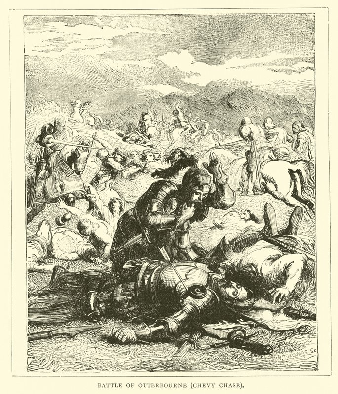 Battle of Otterbourne, Chevy Chase by English School