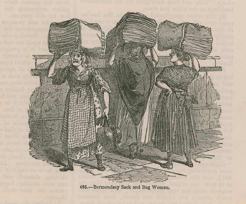 Bermondsey Sack and Bag Women by English School