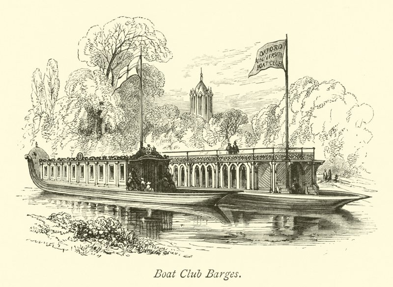 Boat Club Barges by English School