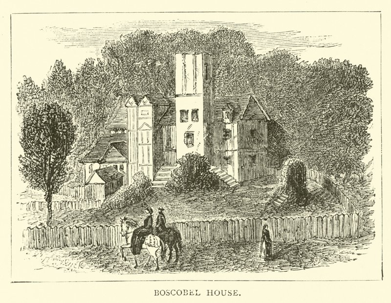 Boscobel House by English School
