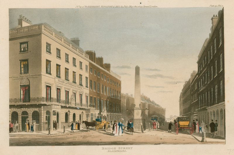 Bridge Street, Blackfriars, London by English School
