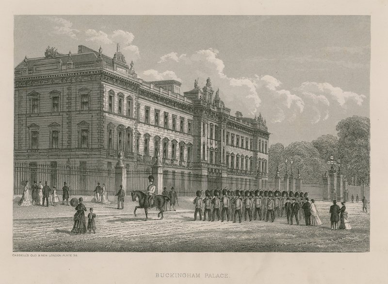Buckingham Palace by English School