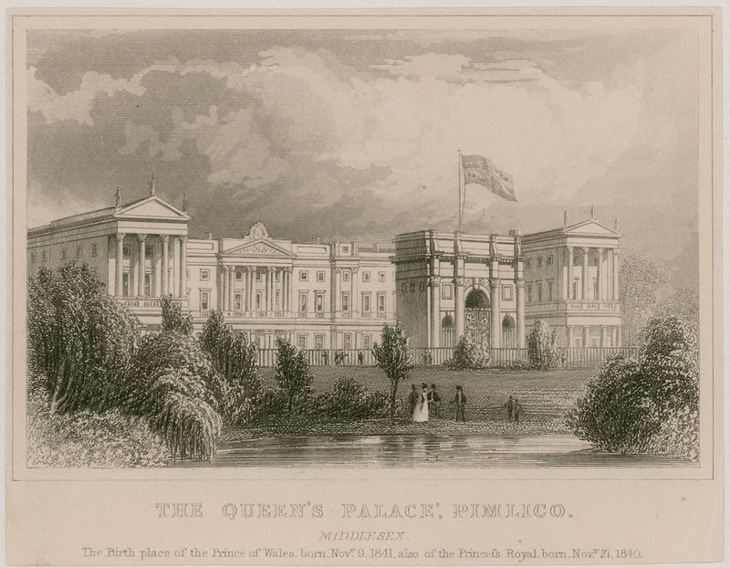 Buckingham Palace by English School
