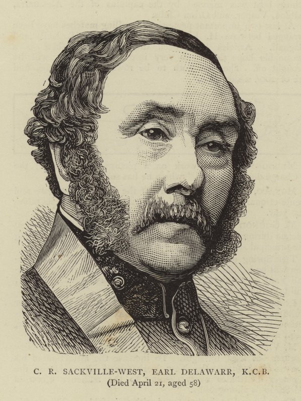 C R Sackville-West, Earl Delawarr, KCB by English School