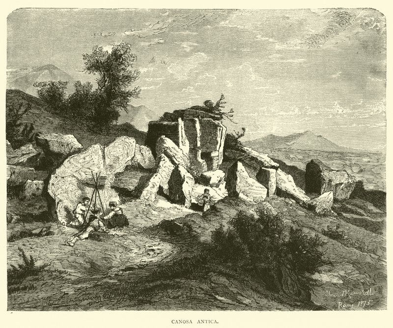Canosa Antica by English School