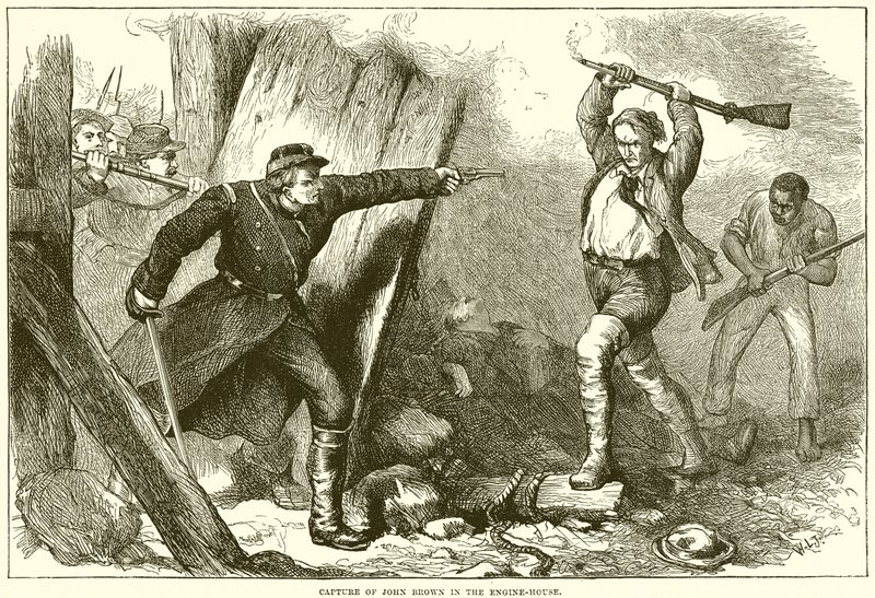 Capture of John Brown in the Engine-House by English School