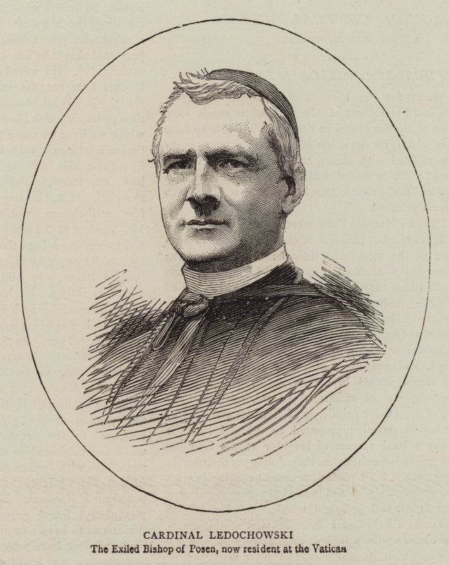 Cardinal Ledochowski by English School