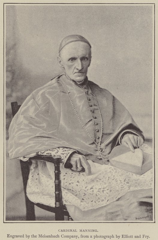 Cardinal Manning by English School