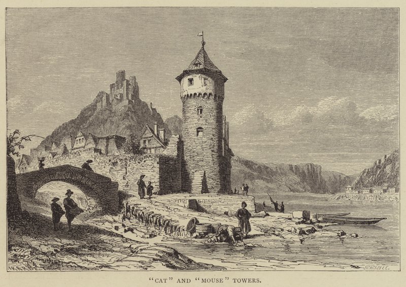 "Cat" and "Mouse" Towers by English School
