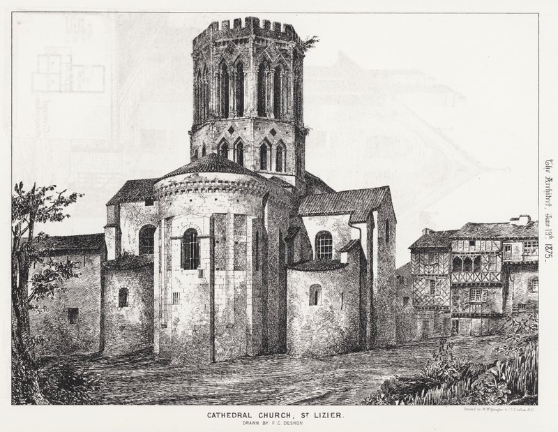 Cathedral Church, St Lizier by English School