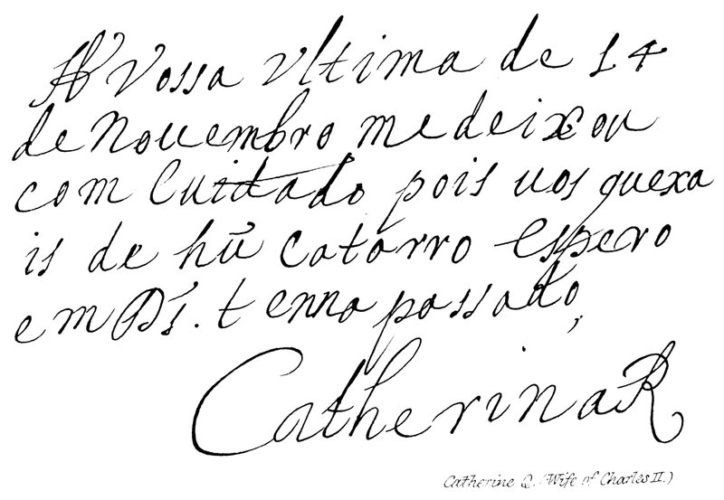Catherine of Braganza, Wife of Charles II by English School