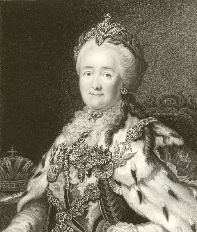 Catherine the Great by English School