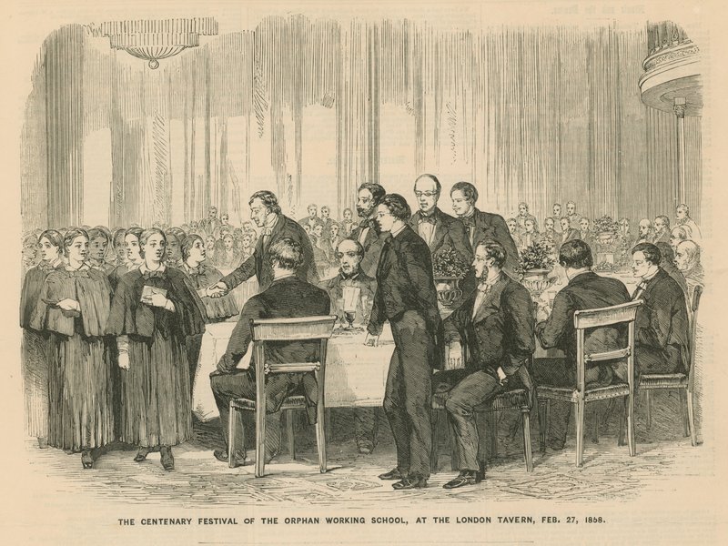 Centenary Festival of the Orphan Working School at the London Tavern by English School