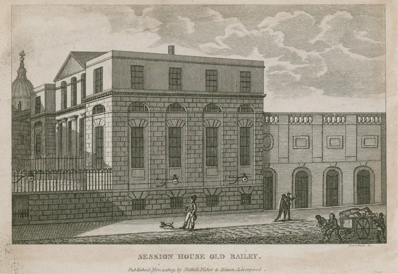 Central Criminal Court, Second Post-Fire Sessions House by English School