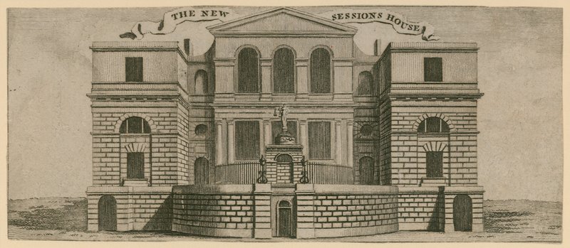 Central Criminal Court, Second Post-Fire Sessions House by English School