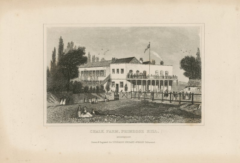 Chalk Farm, Primrose Hill by English School