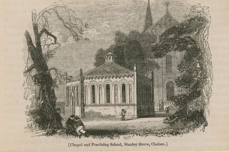 Chapel and Practising School by English School
