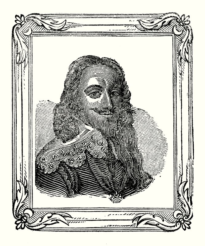 Charles I was Born in 1600, Crowned in 1625, and Beheaded in 1649 by English School