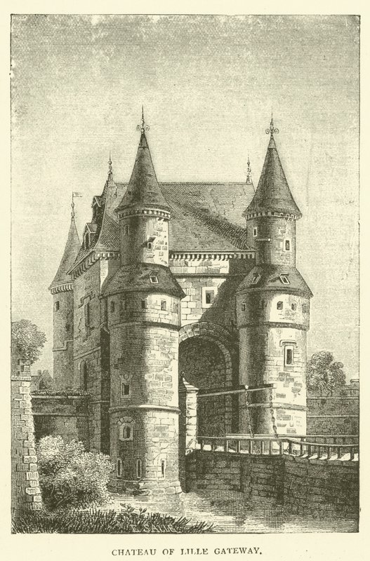 Chateau of Lille Gateway by English School