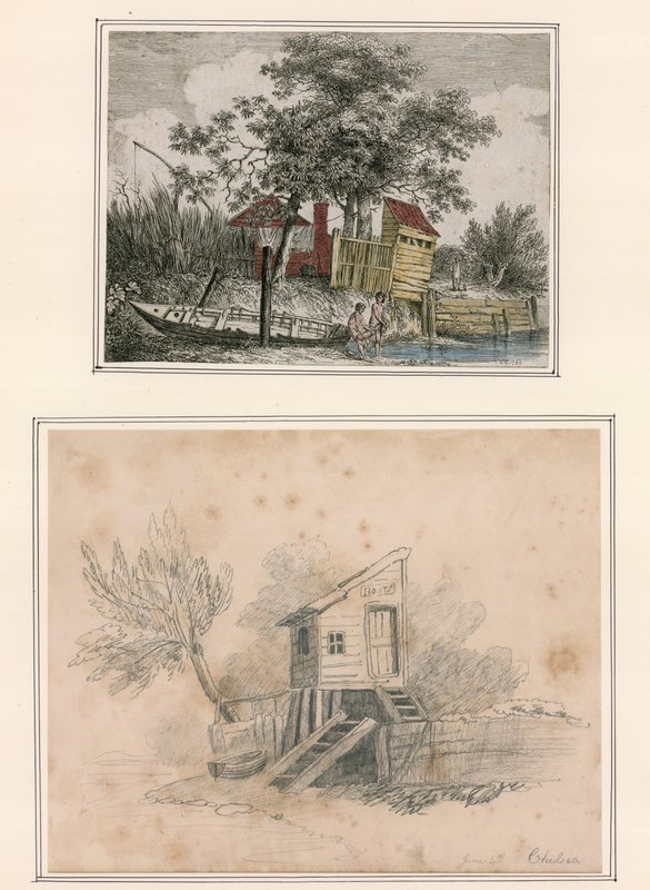 Chelsea scene by English School