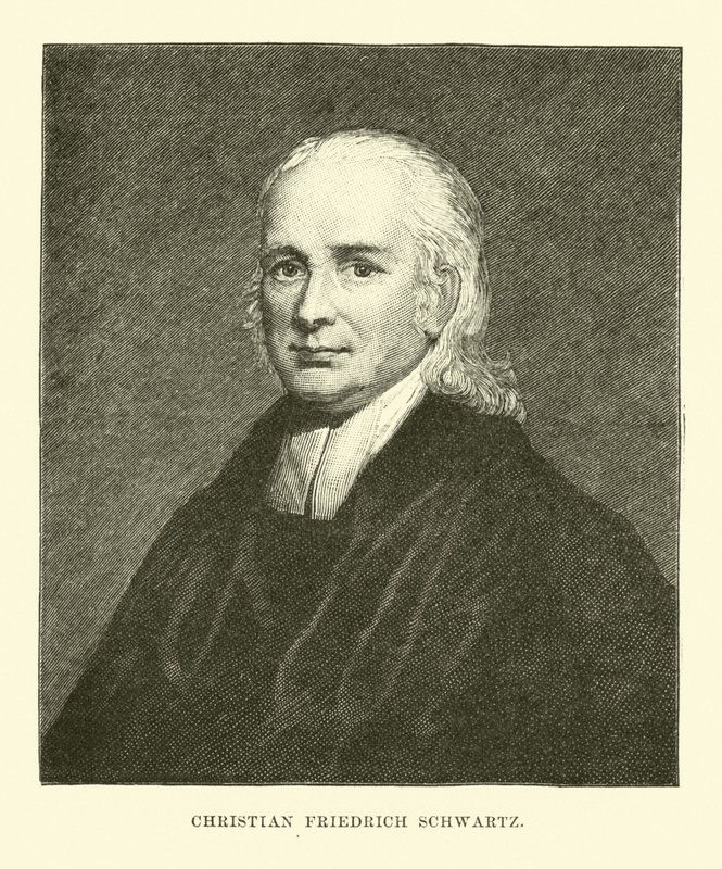 Christian Friedrich Schwartz by English School