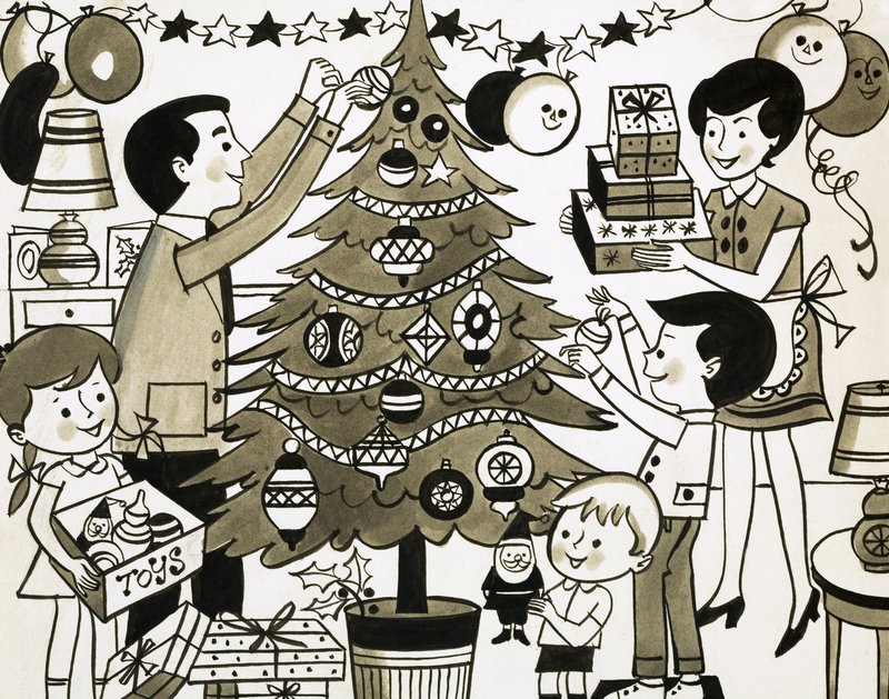 Christmas Tree by English School