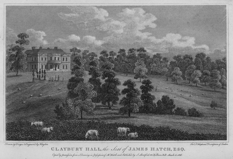 Claybury Hall, the seat of James Hatch by English School
