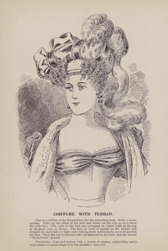 Coiffure with Turban by English School