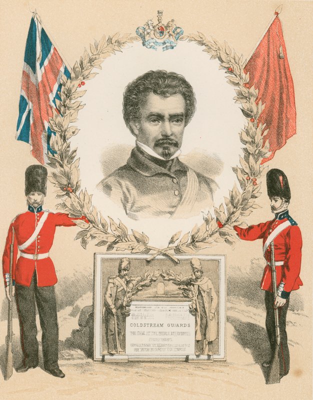 Coldstream Guards. Lord Clyde, Colonel of the Coldstream Guards by English School