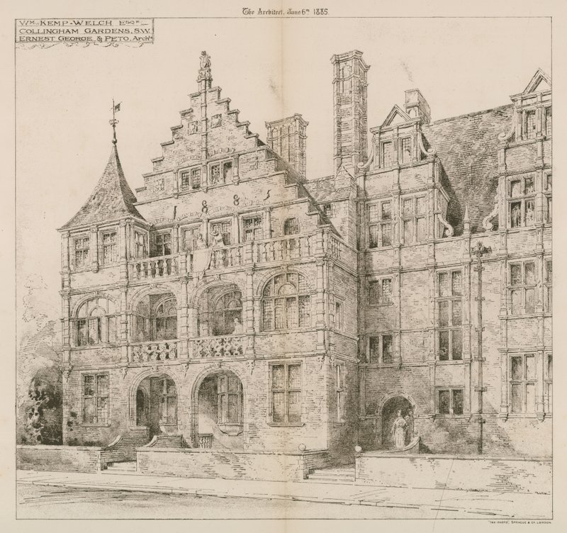 Collingham Gardens, Kensington, London by English School