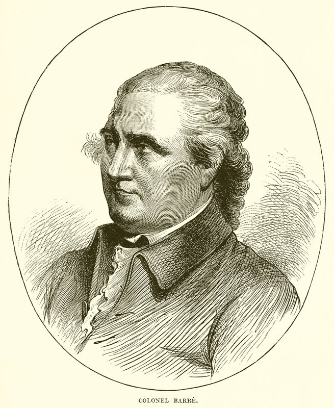 Colonel Barre by English School