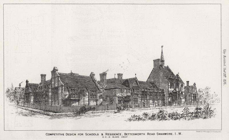 Competitive Design for Schools and Residence, Bettesworth Road, Swanwore, Isle of Wight by English School