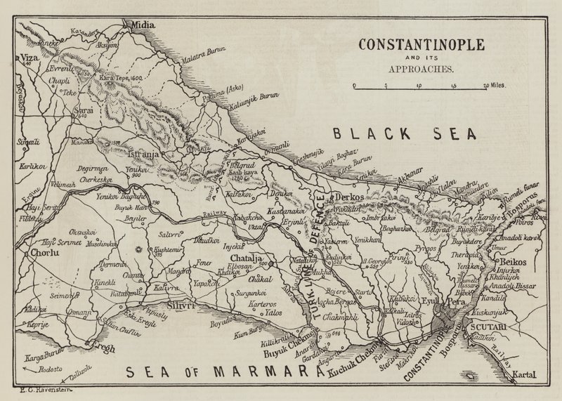 Constantinople and its Approaches by English School