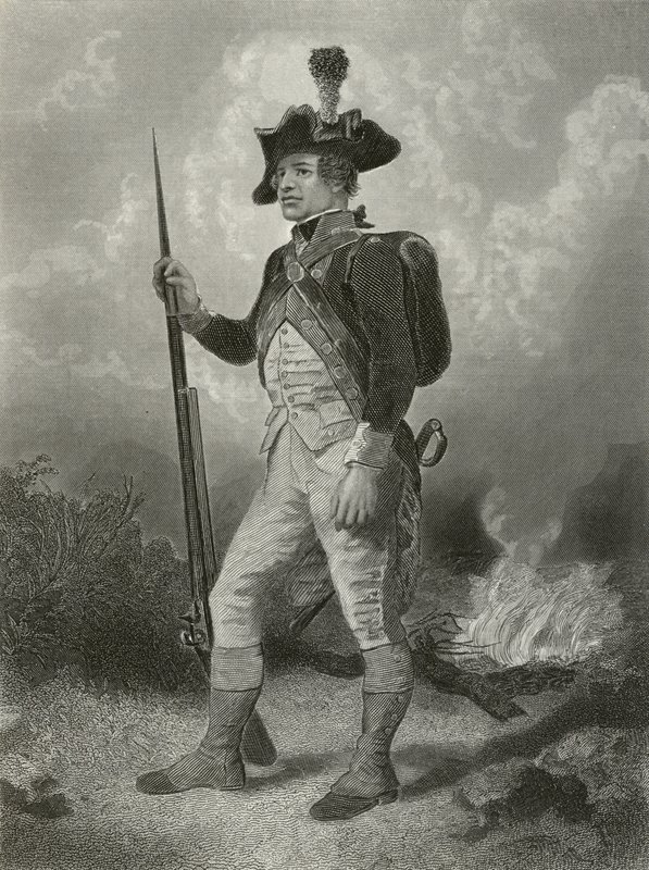 Continental Soldier, North by English School