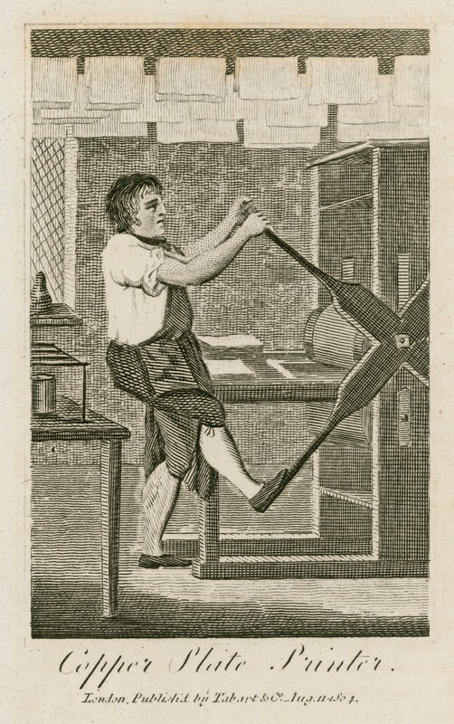 Copper Plate Printer by English School
