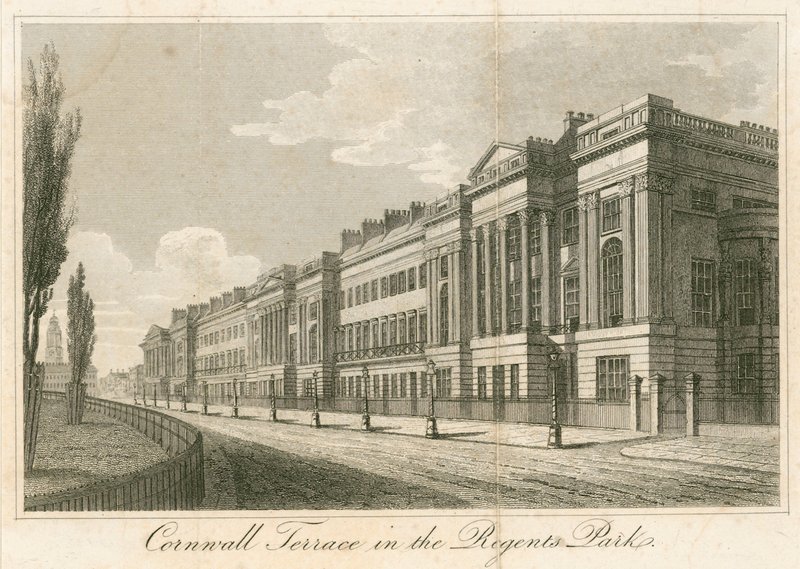 Cornwall Terrace, Regents Park, London by English School