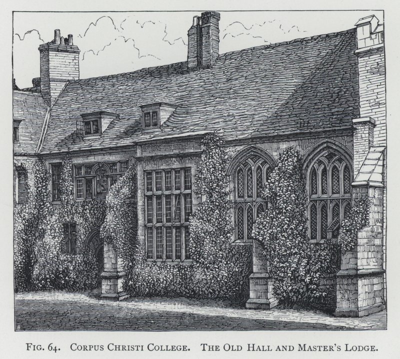 Corpus Christi College, the Old Hall and Master