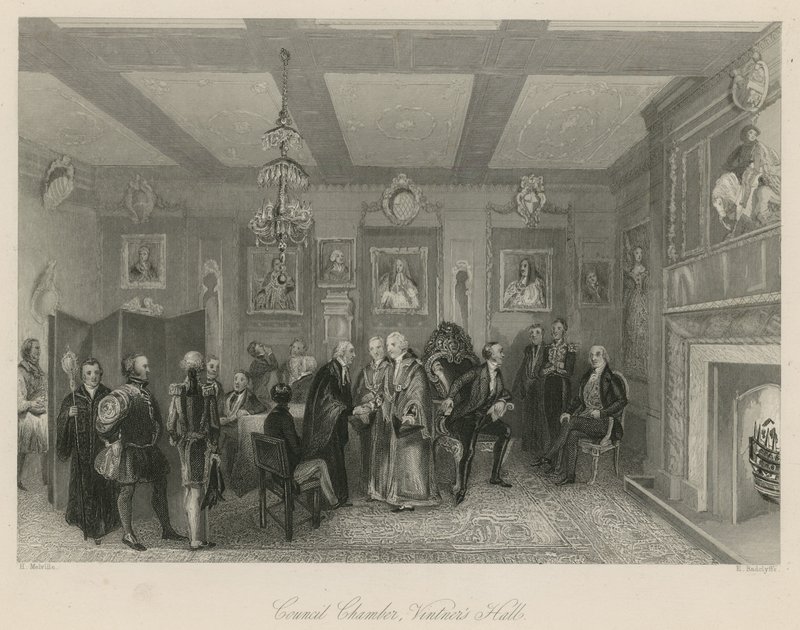 Council Chamber, Vintners Hall by English School